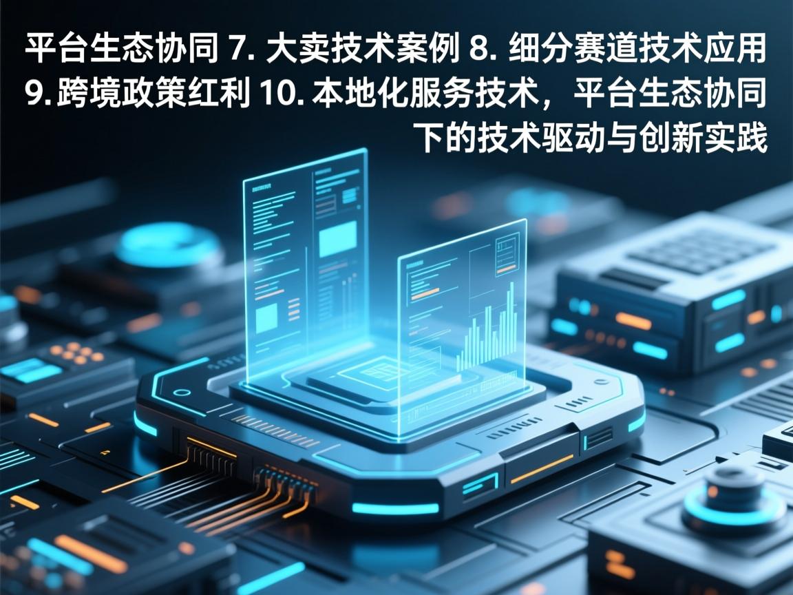 平台生态协同 7. 大卖技术案例 8. 细分赛道技术应用 9. 跨境政策红利 10. 本地化服务技术,平台生态协同下的技术驱动与创新实践