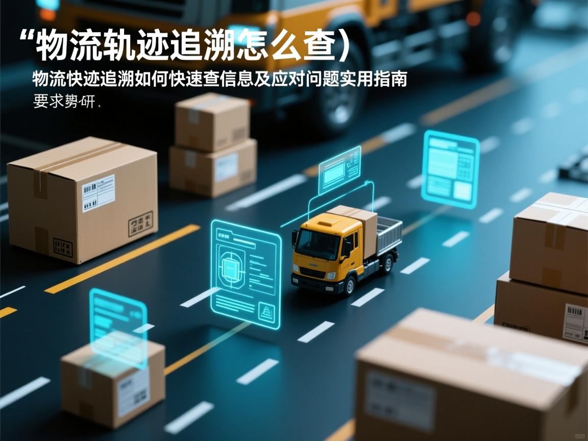 物流轨迹追溯(物流轨迹追溯怎么查)物流轨迹追溯,如何快速查物流信息及应对问题的实用指南